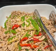 Green Pepper Shredded Pork