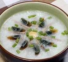 Century Egg and Pork Porridge