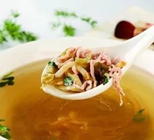 Pickled Vegetable and Pork Stir-Fry Soup