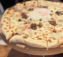 Truffle Soft-Boiled Egg Pizza