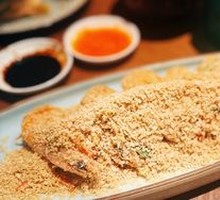 Crunchy Oat Shrimp
