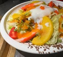 Warm Egg Crab Salad