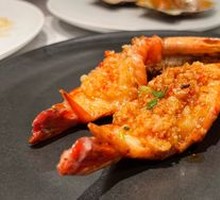 Cheesy Baked Black Tiger Shrimp