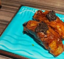 Grilled Black Truffle Wagyu Sushi