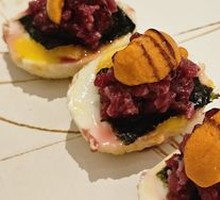 Sea Urchin Beef Tower