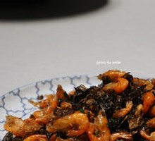 Preserved Mustard Greens Stir-fried River Shrimp