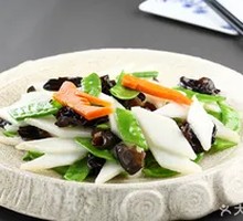 Chinese Red Bean with Yam and Wood Ear Mushrooms