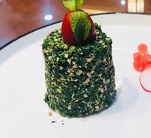 Ma Lan Tou with Tofu Skin