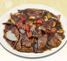 Stir-fried Pork Liver with Sauce