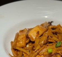 Inkfish Bamboo Shoot Dried Vegetable Dish