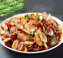 Stir-Fried Fresh Spicy Clams