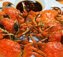 Steamed Female Freshwater Crab