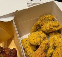 Snowflake Cheese Fried Chicken