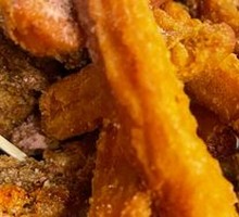 Glazed Sweet Potato Strips