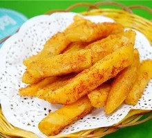 Spicy Glazed Sweet Potato