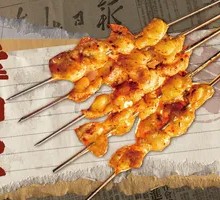 Grilled Chicken Gizzards
