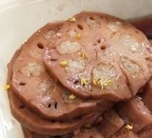 Osmanthus Glutinous Rice with Lotus Root