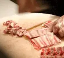 Freshly Cut Lamb