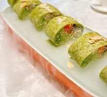 Spanish Ham and Avocado Falafel Roll