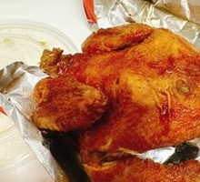 Honey-glazed扒 Chicken