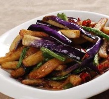 Eggplant and Beef Stir-fry