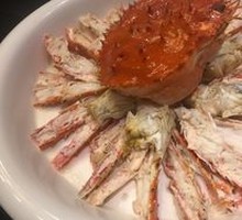 Steamed Emperor Crab