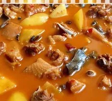 Chicken Stewed with Mushrooms