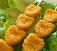 Crispy Fried Chicken with Rice Vermicelli