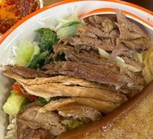 Pork Leg Rice with Extra Meat