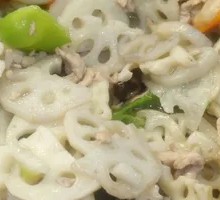 Lotus Root with Pork Slices