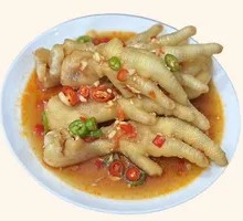 Spicy and Sour Boneless Chicken Feet