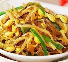 Stir-Fried Bean Sprouts with Vermicelli