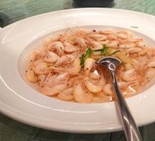 Boiled White River Shrimp in Salt Water