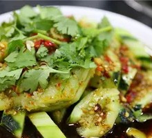 Garlic-Pressed Cucumber