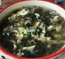 Seaweed and Egg Soup