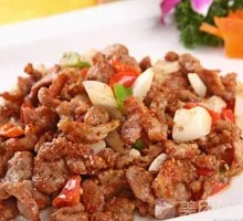 Scallion Stir-Fried Lamb