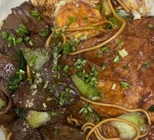 Pork Cutlet with Beef