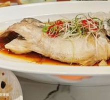 Steamed Sea Bass with Cantonese Style