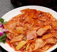 Spicy Kimchi Stir-fried Potato Slices