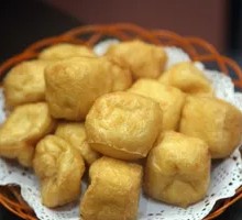 Fried Tofu with Oil Balls