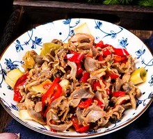 Pickled Chili Chicken Offal Dry Noodles