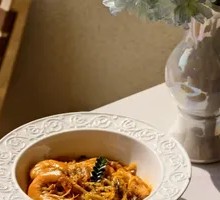 Secret Winter Melon Seafood Pasta