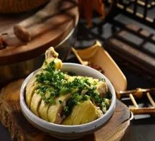 Special Scallion Oil Chicken