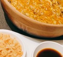 Crab Roe and Meat Rice Bowl