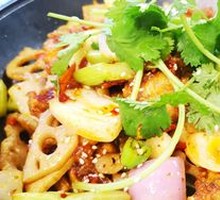 Spicy Frog Legs in Dry Pot