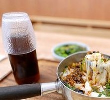 Spicy Pork Sauce with Tofu and Handmade Noodles