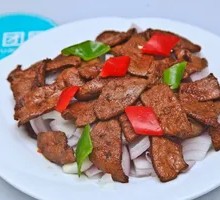 Sauce-Braised Pork Liver Topping