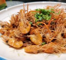 Soy Sauce Stir-fried River Shrimp