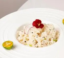 Truffle-Infused Enoki Mushroom Salad