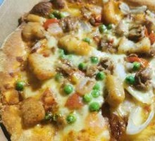 Tuna Seafood Medley Pizza